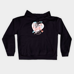 All You Need is Love Kids Hoodie